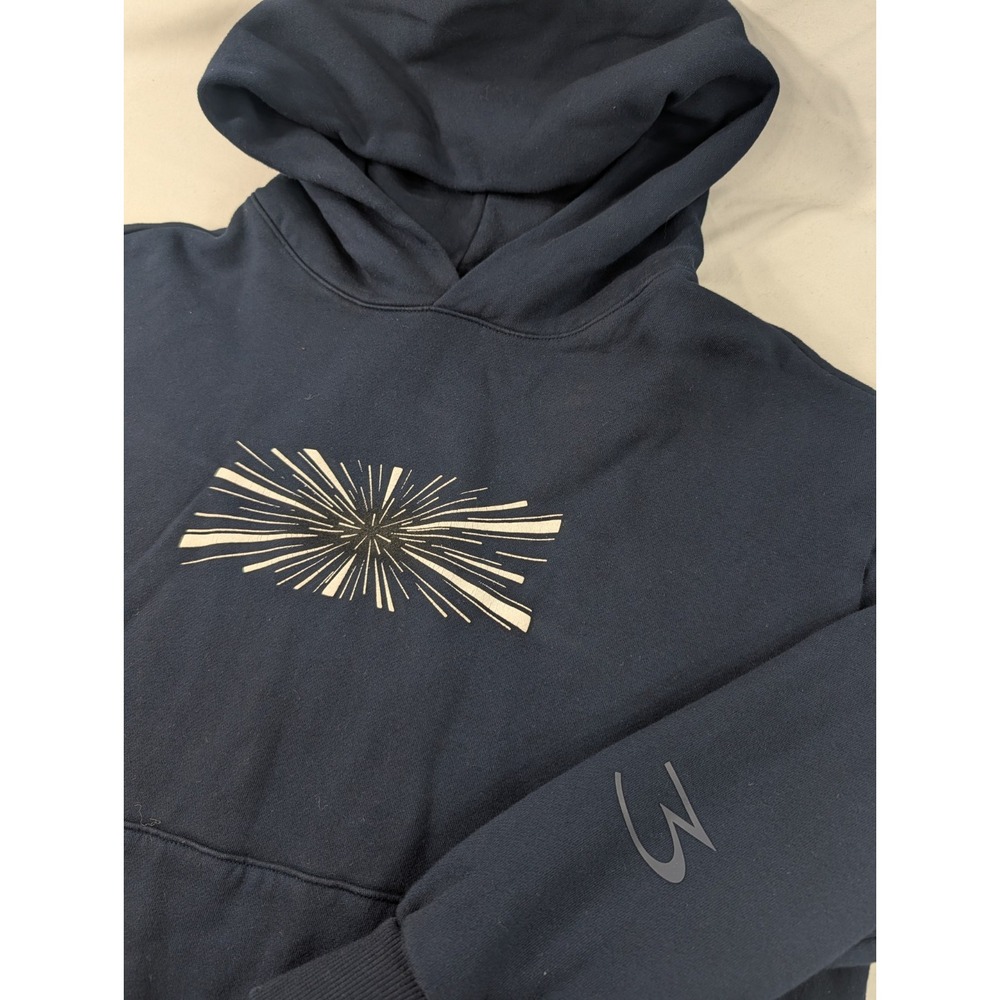 Tesla Motors Men's Hoodie Sweatshirt Navy Blue Tesla Model 3 Hoodie Small